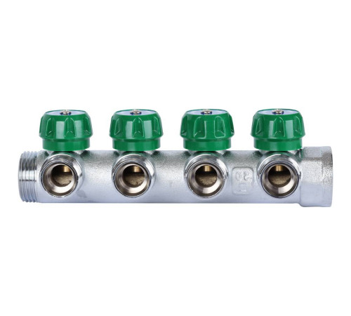 Коллектор регулирующий STOUT 1 4 отвода 3/4 EK SMB-6850-013404