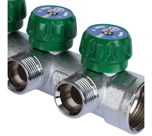 Коллектор регулирующий STOUT 1 4 отвода 3/4 EK SMB-6850-013404