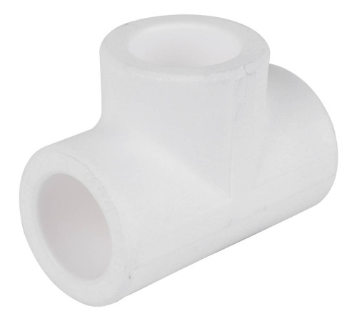 Тройник полипропиленовый Kalde 20 мм белый R.3212-teo-200000