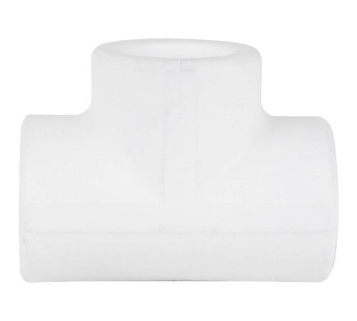 Тройник полипропиленовый Kalde 20 мм белый R.3212-teo-200000