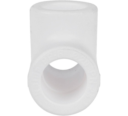 Тройник полипропиленовый Kalde 20 мм белый R.3212-teo-200000