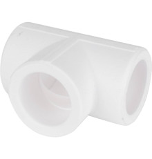 Тройник полипропиленовый Kalde 25 мм белый R.3212-teo-250000
