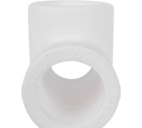 Тройник полипропиленовый Kalde 25 мм белый R.3212-teo-250000