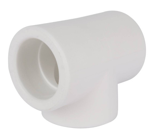 Тройник полипропиленовый Kalde 40 мм белый R.3212-teo-400000