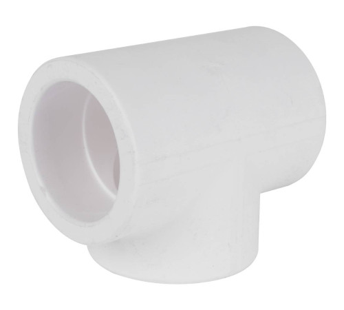 Тройник полипропиленовый Kalde 50 мм белый R.3212-teo-500000