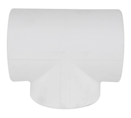 Тройник полипропиленовый Kalde 50 мм белый R.3212-teo-500000