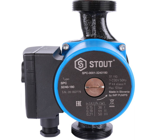 Насос циркуляционный STOUT 32/40-180 SPC-0001-3240180