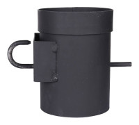 Патрубок дымохода ROMMER 120 мм L=224 мм RSB-1110-041393