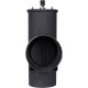 Патрубок дымохода вертикальный ROMMER 120 мм L=247 мм H=346 мм RSB-1110-041394