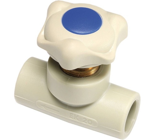Вентиль проходной Ekoplastik PPR 25 мм SVE025RCTX