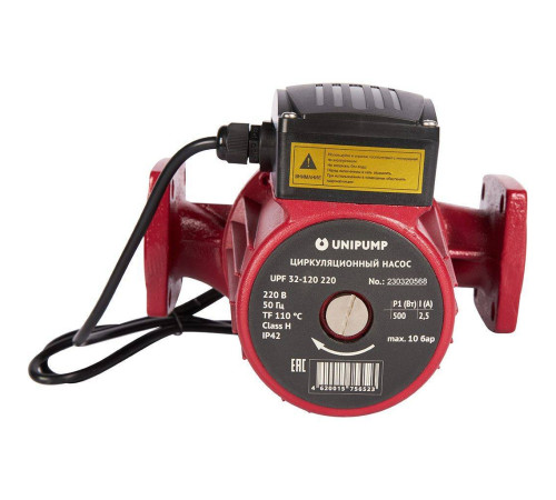 Насос циркуляционный UNIPUMP UPF 32-120 220 В 83924