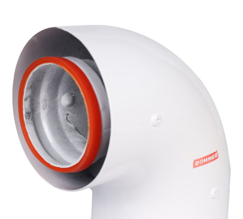 Участок начальный коаксиальный ROMMER 90° 60/100 мм RCA-6010-240190