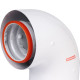 Участок начальный коаксиальный ROMMER 90° 60/100 мм RCA-6010-240190