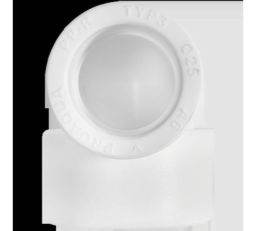 Угольник переходной Pro Aqua PP-R 90° 32-25 мм белый PA1371210
