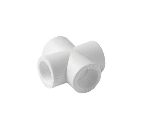 Крестовина переходная Pro Aqua PP-R 40x32 мм белая PA17543