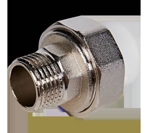 Муфта комбинированная разъемная Pro Aqua PP-R 20x1/2 НР белая PA21008