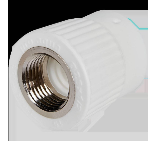 Муфта комбинированная Pro Aqua PPR ВР 25х1/2 белая PA22012P