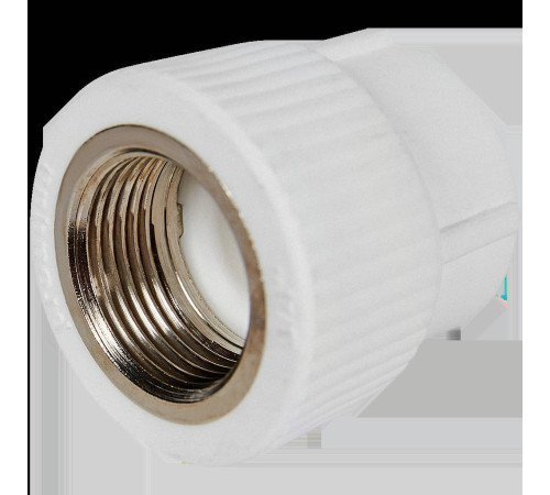 Муфта комбинированная Pro Aqua PPR ВР 25х3/4 белая PA22014P