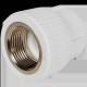 Муфта комбинированная Pro Aqua PPR ВР 25х3/4 белая PA22014P