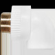 Угольник комбинированный Pro Aqua PP-R 32x1 НР белый PA27018P