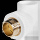 Угольник комбинированный Pro Aqua PP-R 32x1 НР белый PA27018P