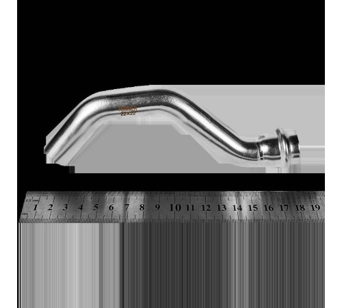 Обвод однораструбный ROMMER нержавеющая сталь 22 мм RSS-0007-000022