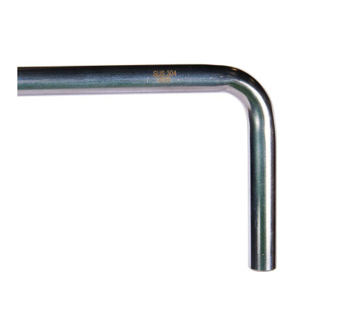 Отвод безраструбный ROMMER 90° 15х100х600 мм нержавеющая сталь RSS-0008-015100