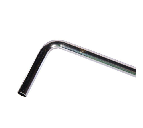 Отвод безраструбный ROMMER 90° 15х100х600 мм нержавеющая сталь RSS-0008-015100