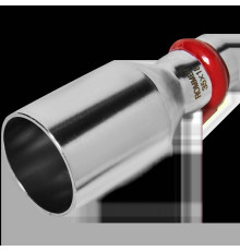 Муфта переходная ниппель-раструб ROMMER из нержавеющей стали пресс 35х18 мм RSS-0020-003518