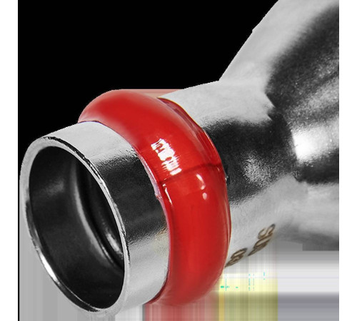 Муфта переходная ниппель-раструб ROMMER из нержавеющей стали пресс 35х18 мм RSS-0020-003518