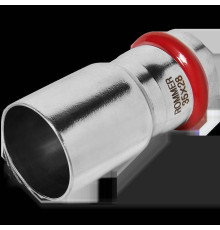 Муфта переходная ниппель-раструб ROMMER из нержавеющей стали пресс 35х28 мм RSS-0020-003528