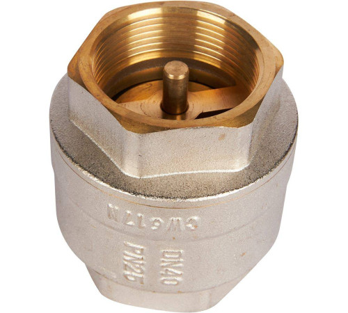 Клапан обратный пружинный муфтовый ROMMER 1 1/2 с металлическим седлом RVC-0001-000040
