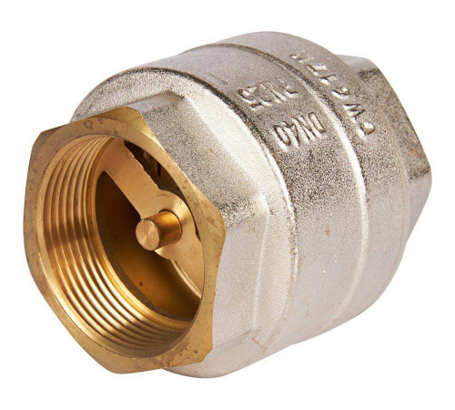 Клапан обратный пружинный муфтовый ROMMER 1 1/2 с металлическим седлом RVC-0001-000040