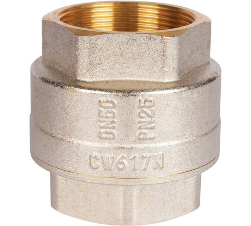 Клапан обратный пружинный муфтовый ROMMER 2 с металлическим седлом RVC-0001-000050