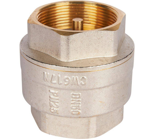 Клапан обратный пружинный муфтовый ROMMER 2 с металлическим седлом RVC-0001-000050