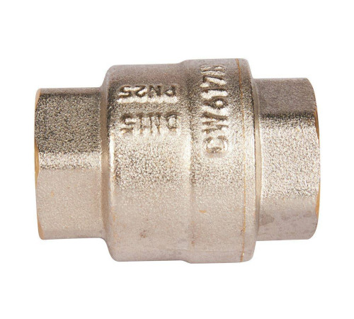 Клапан обратный пружинный муфтовый ROMMER 1/2 с пластиковым седлом RVC-0002-000015
