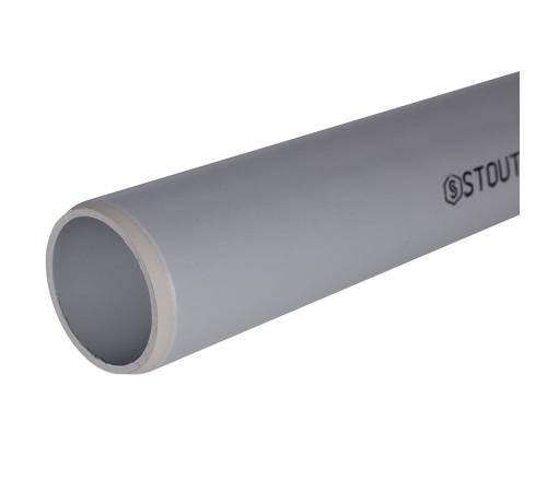 Труба канализационная бесшумная STOUT 58x1000 мм SKB-0001-058100