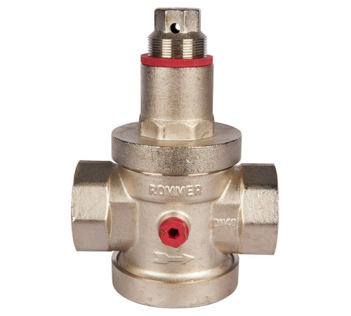 Редуктор давления ROMMER PN25 1 1/2 вн/вн с выходом под манометр RVS-0008-000040