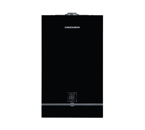 Котел газовый настенный Mizudo MAESTRO GEM M24T 24 кВт 2 Т/О OPT WiFi черная панель CB.002.0203.0006