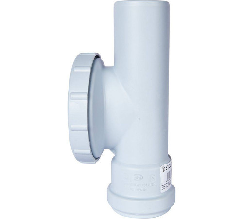 Ревизия канализационная бесшумная STOUT D 58 мм с круглой крышкой SKB-0014-000058