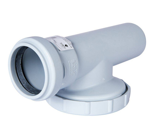 Ревизия канализационная бесшумная STOUT D 58 мм с круглой крышкой SKB-0014-000058