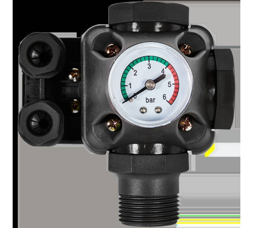 Реле давления для водоснабжения ROMMER KRS-7 со встроенным манометром RCS-0001-000053