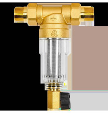 Фильтр самопромывной Хит Комплект FH06-3/4C 3/4 для холодной воды FH06-3/4C