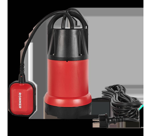 Насос дренажный ROMMER OPTIMA 400 Вт универсальный кабель 10 м RDP-0001-000400