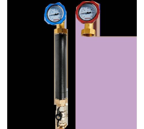 Насосная группа ROMMER с прямым контуром 1 без насоса RDG-0001-012501