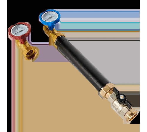 Насосная группа ROMMER с прямым контуром 1 без насоса RDG-0001-012501