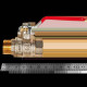 Кран шаровой ROMMER неполнопроходной ВР/НР ручка рычаг 1/2 RBV-0002-2210315