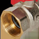 Кран шаровой с американкой ROMMER 1 1/4 ВР/НР ручка бабочка RBV-0005-2510232