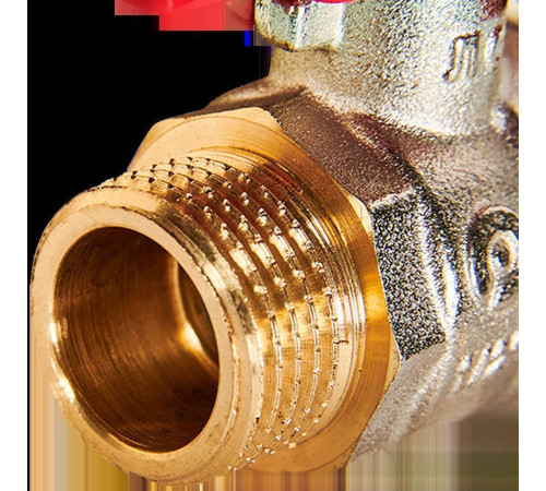 Кран шаровой ROMMER неполнопроходной НР/НР ручка бабочка 1/2 RBV-0007-2410215