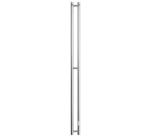 Полотенцесушитель электрический STOUT ROCK round 120х8 см полированный 2 опоры SHQ-R1R0-012008